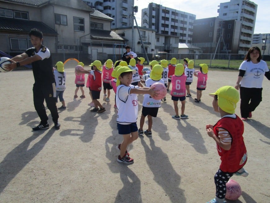 サッカー教室がありました！